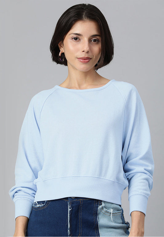 cross overlay knitted top